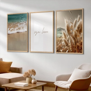 Quadro Decorativo Praia Leve