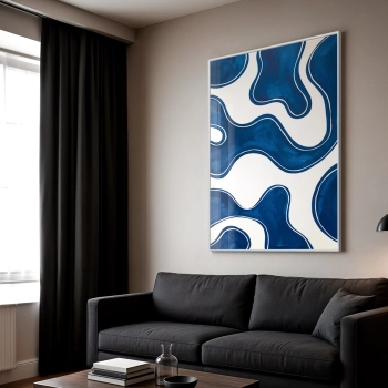 Quadro Decorativo Mar Azul