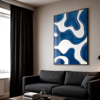 Quadro Decorativo Mar Azul