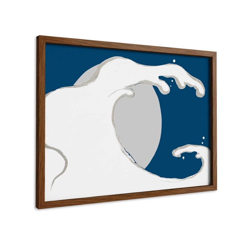 Quadro Decorativo Mar Azul Onda