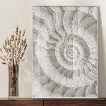 Quadro Decorativo Arte Moderna Concha