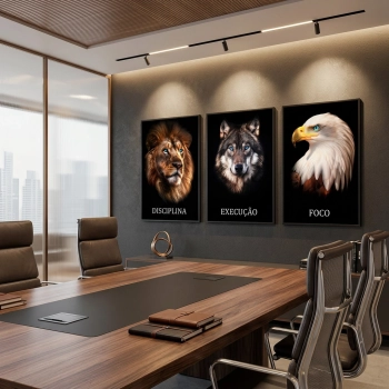 Quadro Decorativo Disciplina Realista
