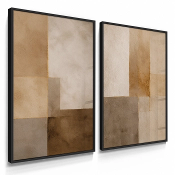 Quadros Decorativos Geometria Clara