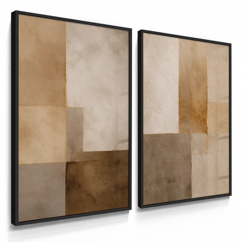 Quadros Decorativos Geometria Clara