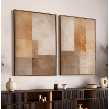Quadros Decorativos Geometria Clara