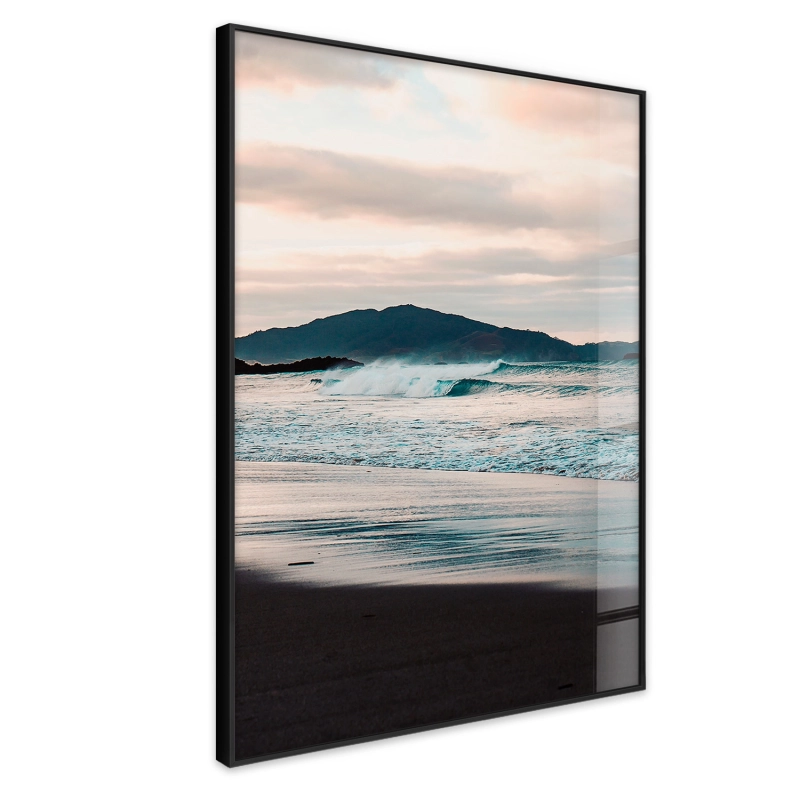 Quadro Decorativo Montanha e Praia