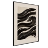 Quadro Decorativo Ondas e Tinta