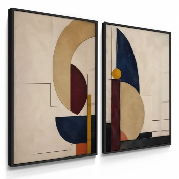 Quadros Decorativos Geométrico Figuras