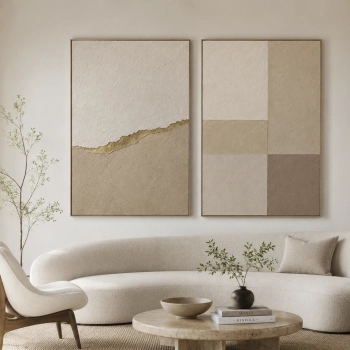 Quadros Decorativos Geometria e Textura