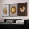 Quadro Decorativo Oliveira Dourado