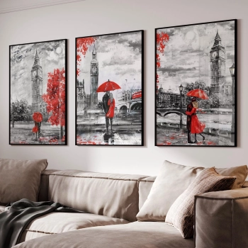 Quadro Decorativo Casal Londres