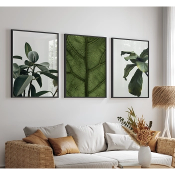 Quadro Decorativo Plantas Verdes