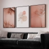 Quadro Decorativo Flores Rosé