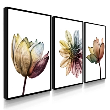 Quadro Decorativo Flor Colorida
