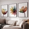 Quadro Decorativo Flor Colorida