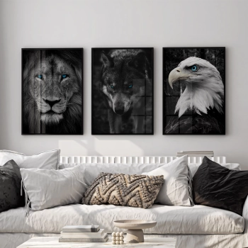 Quadro Decorativo Animais Arquétipos