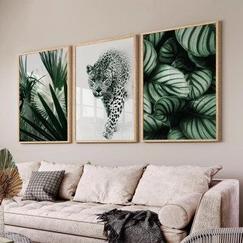 Quadro Decorativo Onça Florestal