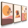 Quadro Decorativo Boho Palmeiras