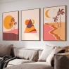Quadro Decorativo Boho Palmeiras
