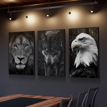 Quadro Decorativo Animais Arquétipos