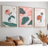 Quadro Decorativo Plantas Cogumelo