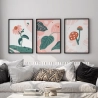 Quadro Decorativo Plantas Cogumelo