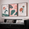 Quadro Decorativo Plantas Cogumelo