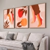 Quadro Decorativo Mulheres Flores