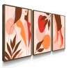 Quadro Decorativo Mulheres Flores