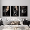 Quadro Decorativo Mulheres Ouro