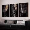 Quadro Decorativo Mulheres Ouro