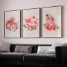 Quadro Decorativo Busto Flores