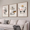 Quadro Decorativo Escultura Abstrata
