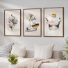 Quadro Decorativo Escultura Abstrata