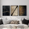 Quadro Decorativo Abstrato Amadeirado