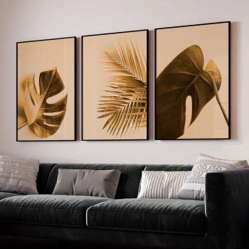 Quadro Decorativo Costela Adão Ouro