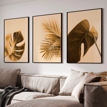 Quadro Decorativo Costela Adão Ouro