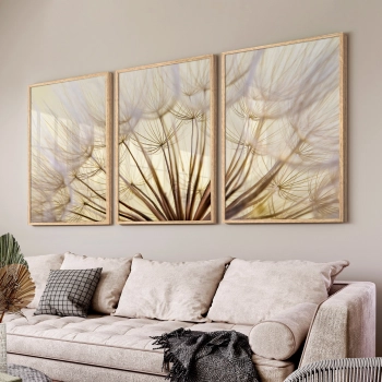 Quadro Decorativo Dente de Leão Claro