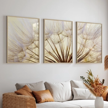 Quadro Decorativo Dente de Leão Claro