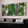 Quadro Decorativo Folhagens Verde