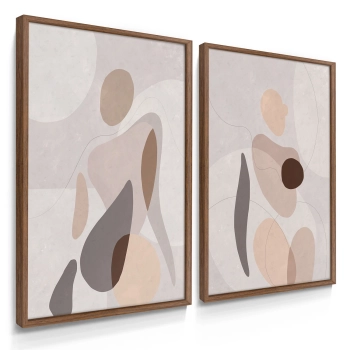 Quadro Decorativo Mulher Abstrato