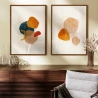 Quadro Decorativo Duo Formas Abstratas