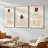 Quadro Decorativo Boho Chic Neutro