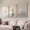 Quadro Decorativo Salmos Jesus