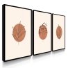 Quadro Decorativo Boho Formas Botânicas