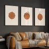 Quadro Decorativo Boho Formas Botânicas