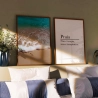 Quadro Decorativo Duo Praia Relax