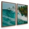 Quadro Decorativo Duo Praia Relax