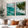 Quadro Decorativo Duo Praia Relax