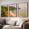Quadro Decorativo Duo Praia Montanha